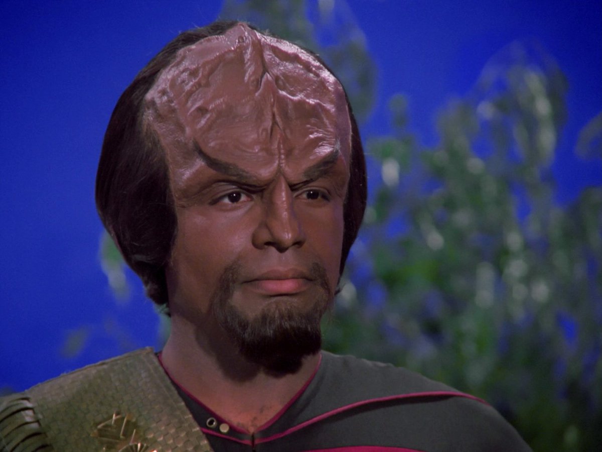 "Ah, Worf. We are so much alike, you and I: both warriors, orphans who found ourselves this family. I hope I met death with my eyes wide open."

#StarTrek #DailyTrek #TNG #StarTrekTheNextGeneration
"Skin of Evil"