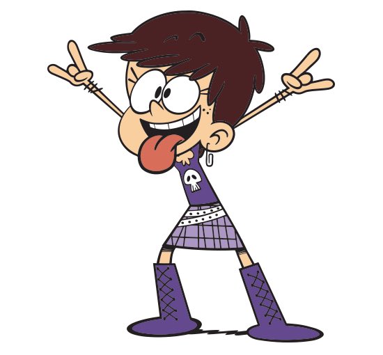 OrberJr's tweet image. Luna loud from the loud house