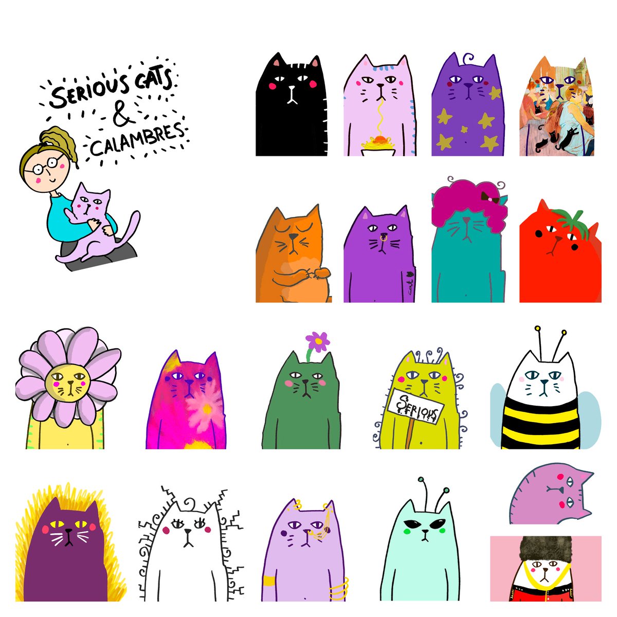 Serious cat collection🎉🎉

More of 200 handmade serious cat minted!

🐈1/1 cats 0.03 eth
🐱1/1 rare cats fine arts 0.035

📈1.3 ETH volume traded 

#NFTCommunity #NFts #NFTartist #nftcollector

Opensea gallery:
opensea.io/collection/cut…