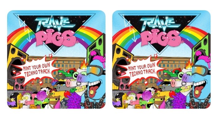 Minted my #Whitelist #RavePigs from <a href="/boysnoize/">𝘽𝙊𝙔𝙎 𝙉𝙊𝙄𝙕𝙀</a> 🔥🔥🔥 The first generative audio/visual #NFT.
Public mint will be open 4:20 EST today!

Can't wait for the reveal tomorrow!
<a href="/SuperFarmDAO/">SuperFarmDAO</a> #NFT #nftcollector #NFTProject #NFTCollection