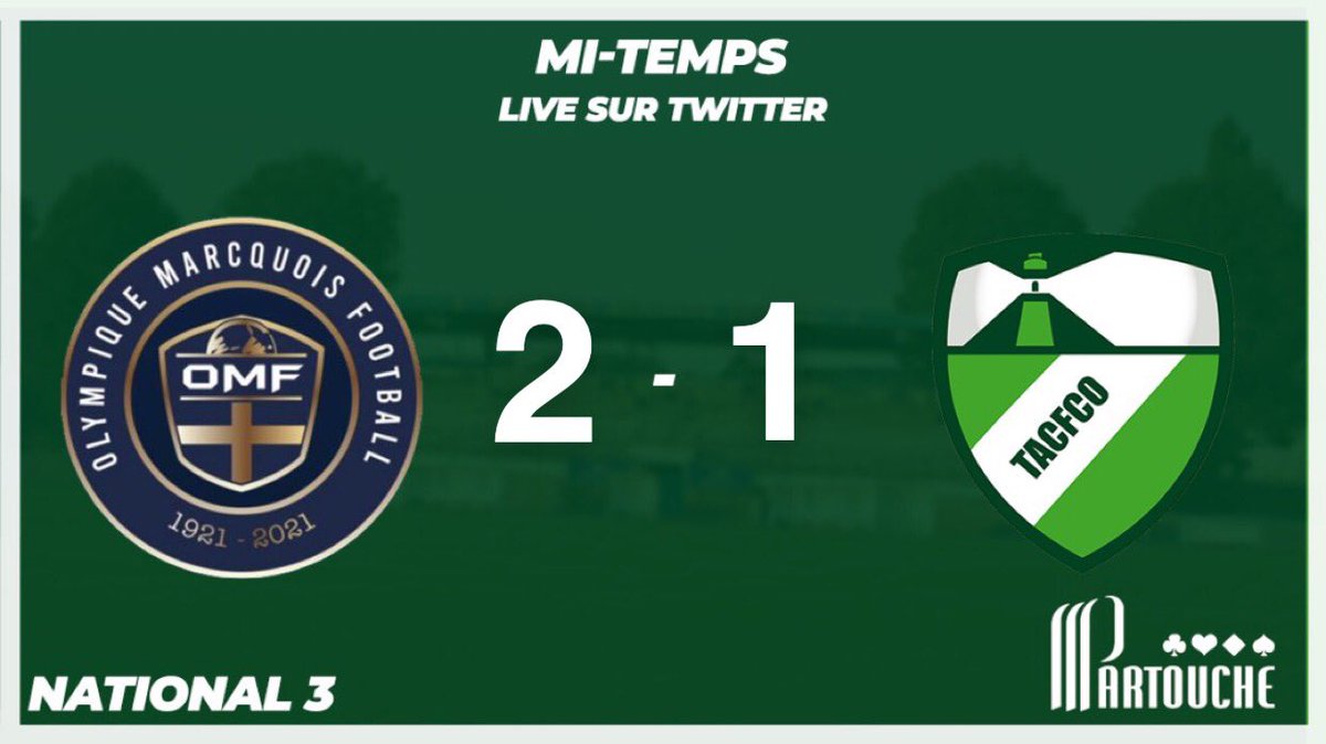 Mi-temps ! Match plaisant en région lilloise !

Nos touquettois se sont fait surprendre d’entrée de jeu avant de voir les marcquois doubler la mise contre le cours du jeu. Nos touquettois ont alors réduits la marque sur penalty !