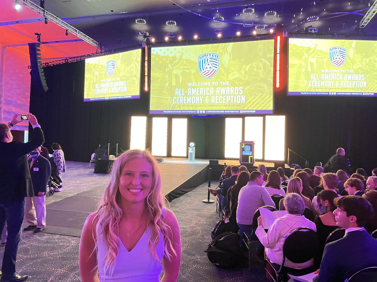 UCM_Soccer's tweet photo. Congratulations to Kassie Newsom who is being recognized today as a @UnitedCoaches First Team All American https://t.co/ut22ocBycO