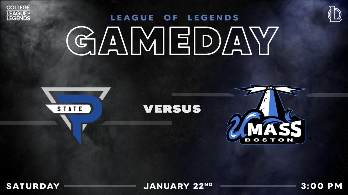 psuesports's tweet photo. Get ready! 👀 

Our @PennStateLOL White team plays their first game for @RSAAOfficial today at 3 PM. 

Tune in LIVE on Twitch 🔗 https://t.co/mXLzVAON4i

We’ll see you on the rift! 🔥 https://t.co/qVlGM5vAYz