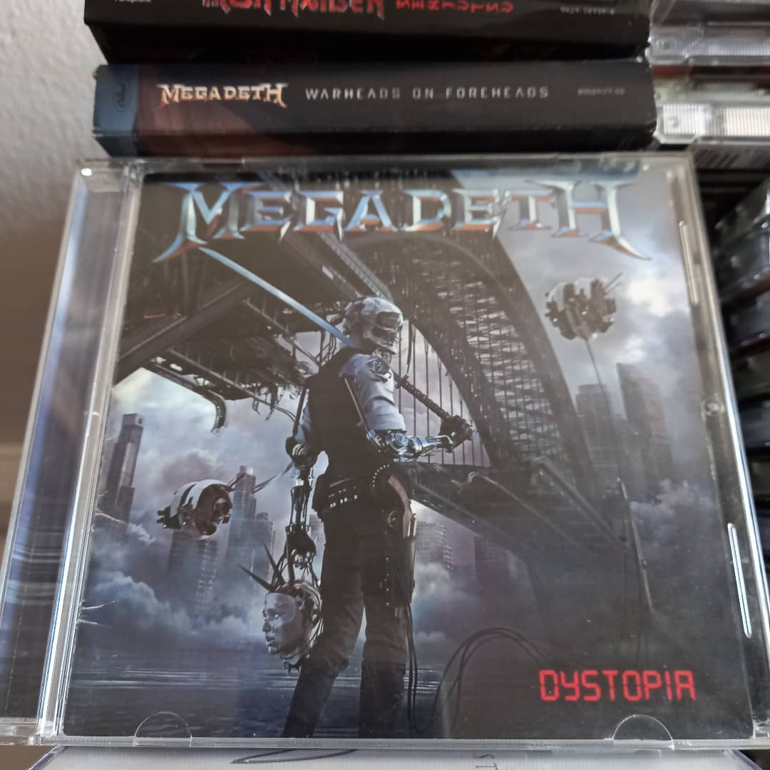 Runaway71's tweet photo. This jewel is 6 years old today! 👏👏🎊
#Dystopia #Megadeh #Deth4Life 
@Megadeth https://t.co/FQVgF2nWoG