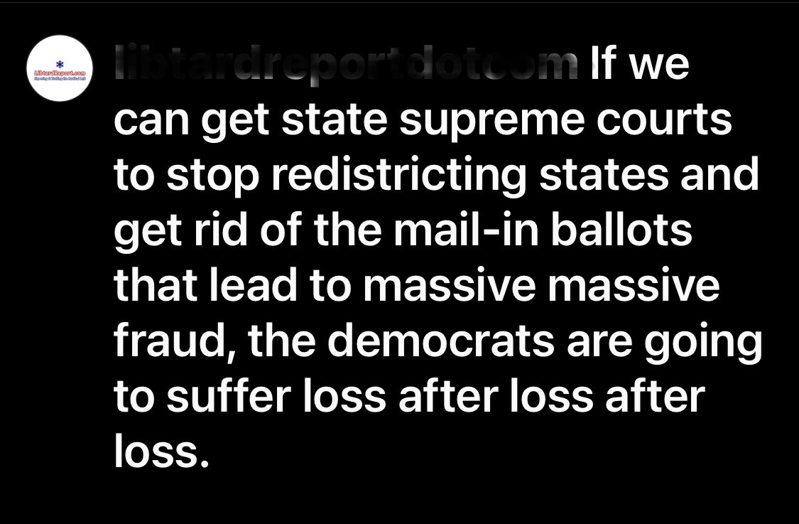 pamadkisson's tweet photo. A good start… #VoterFraud has many tentacles: #MandatoryVotebyMail #BallotDropBoxes  #DuplicateVotes #DeadVoters #DominionVotingSystems breach #Redistricting for power grab. Need: #VoterID. https://t.co/BX7hQ6FjzE