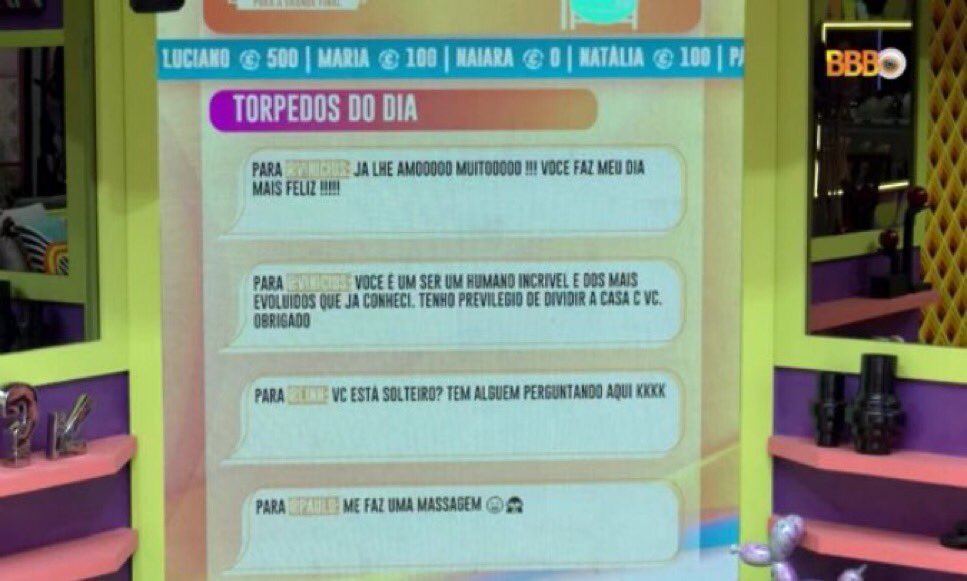 bchartsnet's tweet photo. Que absurdo é esse!???? Boninho você tem obrigação de mostrar na edição quem mandou isso. #BBB22 https://t.co/qWmqYjuXb2