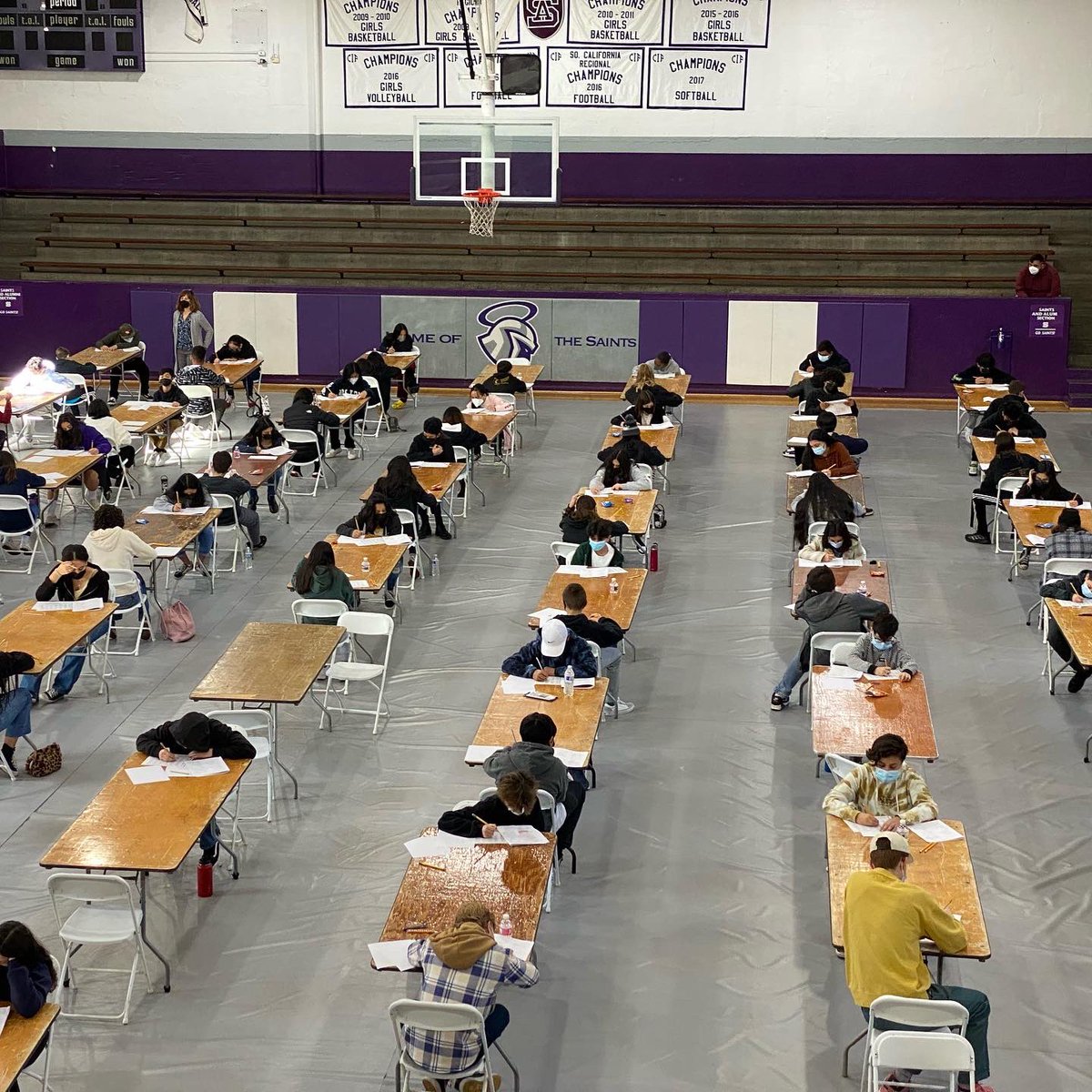 StAnthonySAINTS's tweet photo. Today our Class of 2026 takes another step towards becoming a Saint! Another HSPT test will be offered next Saturday. Apply @ https://t.co/SplWhHOaPT

#homeofthesaints #fearthehalo
#smallbydesign #biginopportunity https://t.co/R0hcWB1AaK