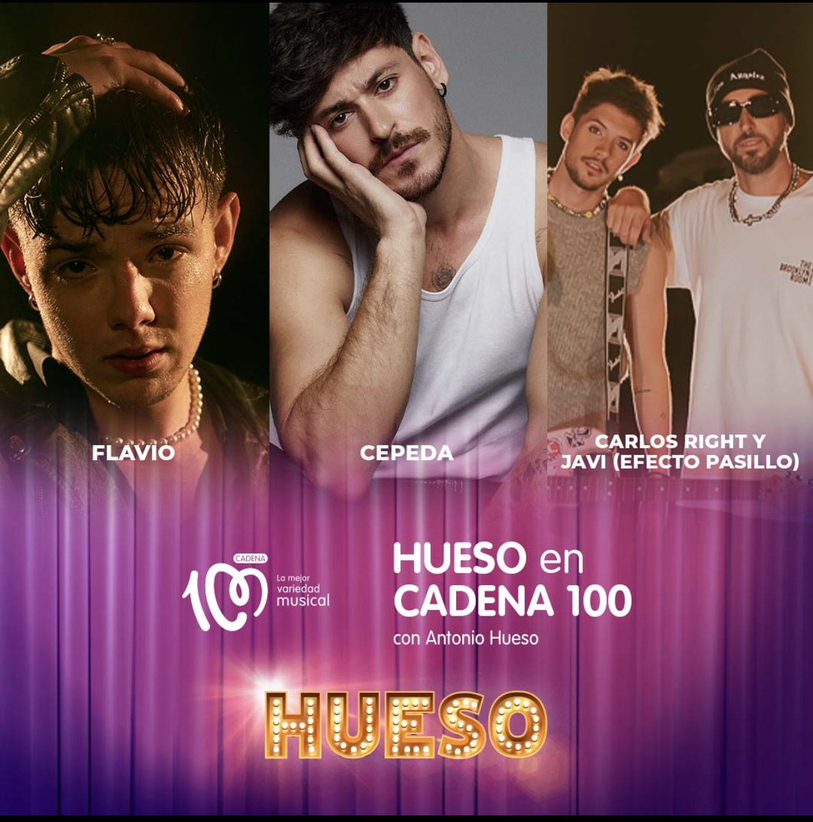 cepedistas_com's tweet photo. 📻 Os recordamos que mañana domingo 23 de enero tenemos varias citas con @cepedaoficial (hora 🇪🇸)
➡️ De 9h a 14h, HUESO en @CADENA100, con @AntonioHueso (#HuesOT)
➡️ De 19h a 20h, #yuMusic en @europa_fm /YT
➡️ De 19h a 21h, #40GlobalShow331 (@40GlobalShow) en @Los40 https://t.co/i66JQDvFAl