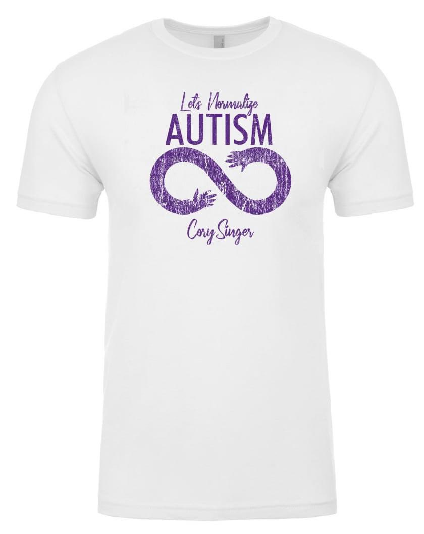 CorySings's tweet photo. I promised. My store is up! Let's Normalize Autism! https://t.co/R88xkqSe1D
or https://t.co/C1wLFd3A3U
#letsnormalizeautism #autism #advocate #Influencer #corysinger #merch #tshirt https://t.co/4iRayVFN74