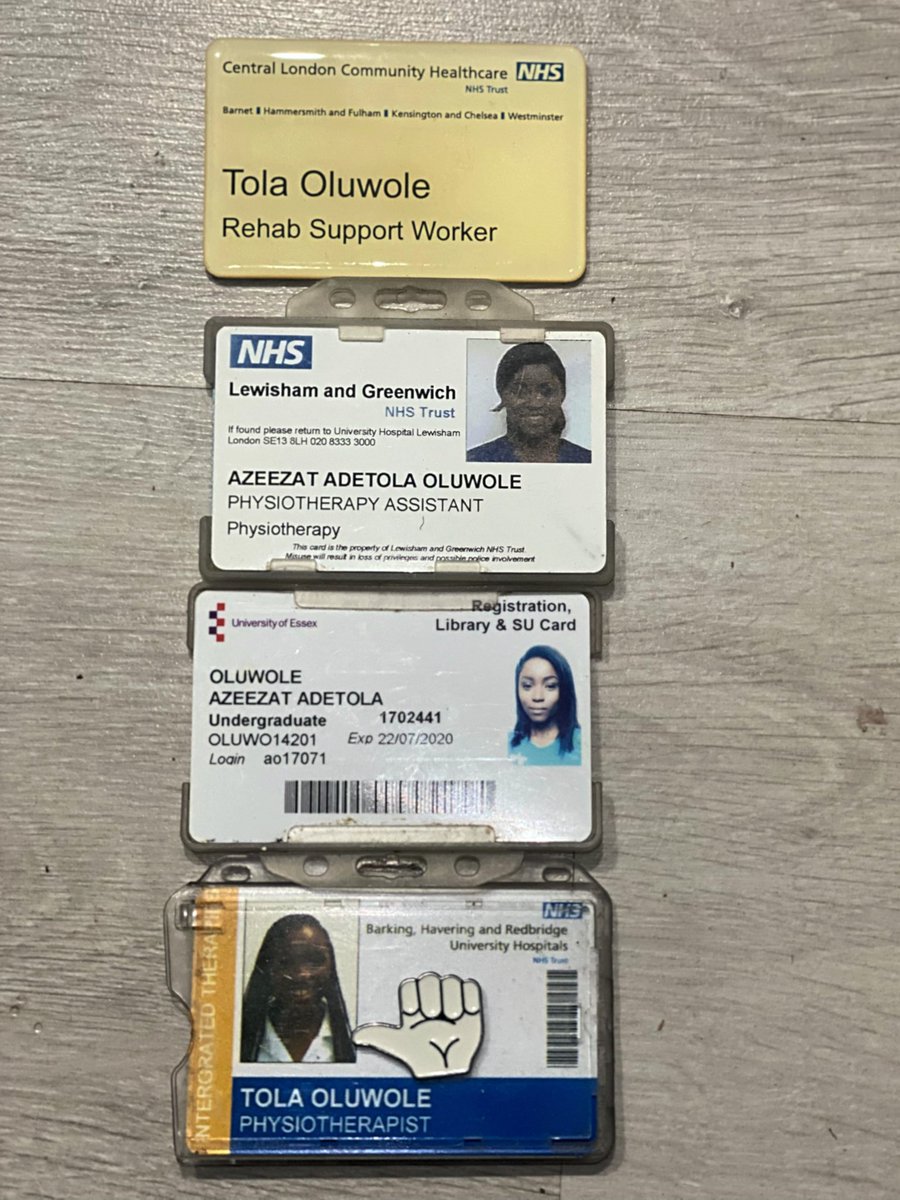 2015, I got a job as a Healthcare assistant. I then manoeuvred my way through several roles (mental healthcare assistant, general healthcare assistant, rehab support worker, physio therapist assistant) within the NHS😅until 2017 when I started my role as a student physiotherapist