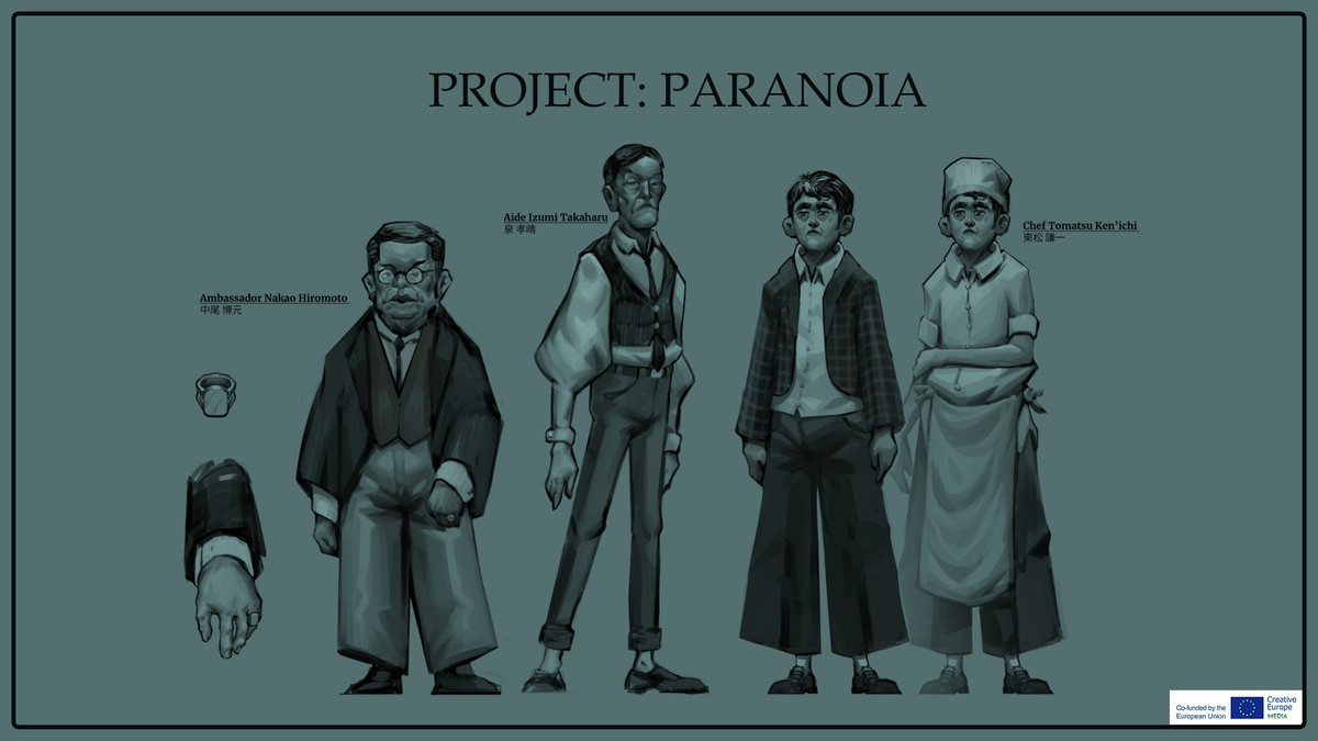ProjParanoia's tweet image. Hello gamers, it's #screenshotsaturday !!

Today we are sharing another concept art of some NPCs in our #Lovecraftian #horror game👻 Let us know what you think!

#IndieGameDev #IndieDev #videogames