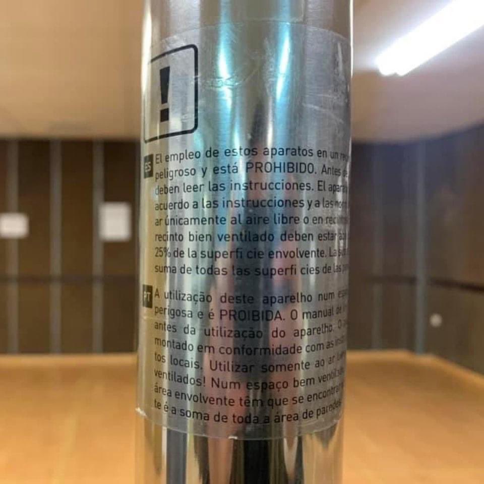 PsoeMonzon's tweet photo. 👎 Hace días que no funciona la calefacción en el local de la Banda Municipal La Lira

🔥 Nos alegra que @AytoMonzon haya tenido la diligencia de provisionarles estufas

🤔 🤦‍♀️ Nos alegraría todavía más que las estufas no estuviesen PROHIBIDAS para uso interior

#Monzón https://t.co/ghFp7FkiPi