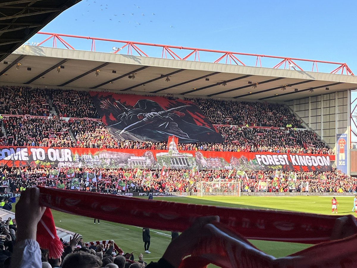 Nottingham Forest at home to Derby County today #NFFC