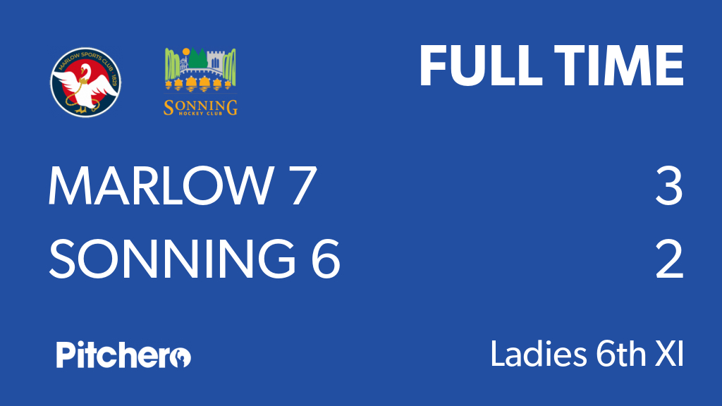 SonningHC's tweet image. FULL TIME: Marlow 7 3 - 2 Sonning 6
#MARSON #Pitchero
sonninghockeyclub.co.uk/teams/129075/m…