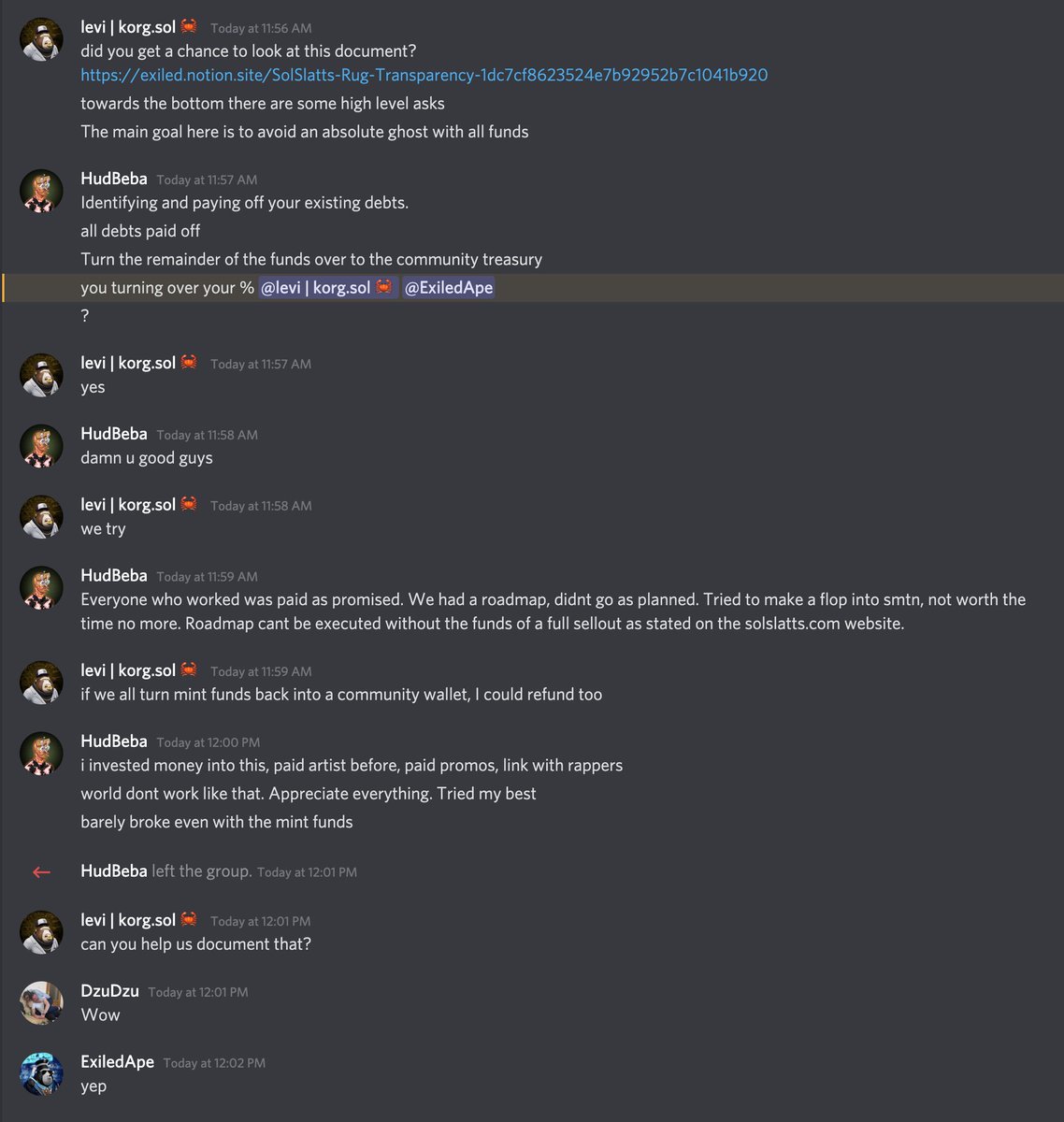 Fully confirmed that <a href="/BebaHud/">HudBeba</a> has no good intentions here.