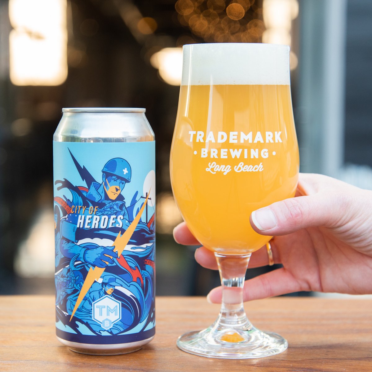 trademarkbrew's tweet photo. Sneak Peek: City of Heroes (7% Hazy IPA)
A toast to all the heroes that keep us safe - hereβs to a bright future ahead β₯
Hitting the taproom next week!
#trademarkbrewing #lbc #longbeach #hazyipa #LAbeer #LABrewers https://t.co/rNBMyOYROw