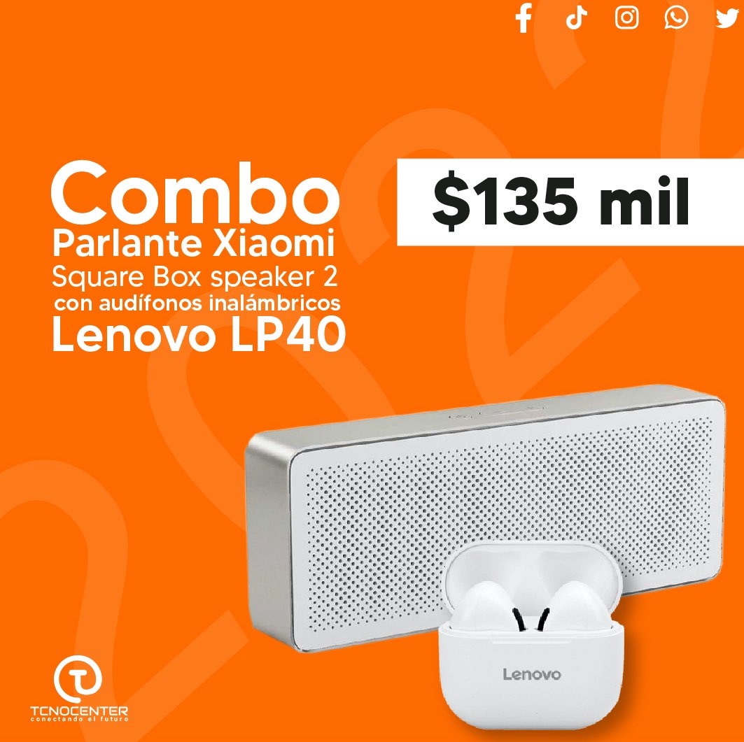 TcnocenterC's tweet image. tcnocenter #combos #parlantebluetooth #speaker #centrocomercialavenidachile #bogota #lenovo #xiaomi