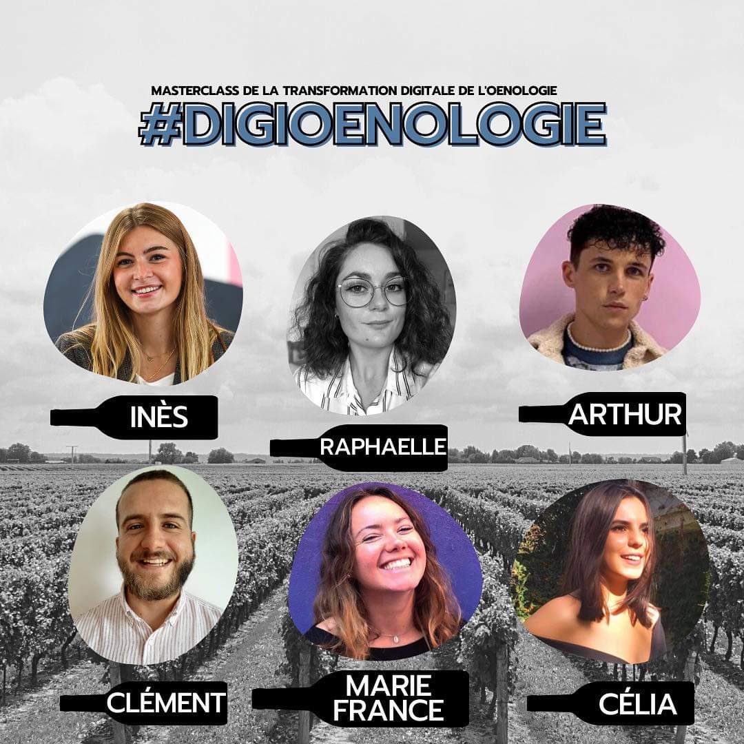 NOTRE ÉQUIPE 

Venez écouter nos experts et en découvrir d’avantage sur l’œnologie &amp; sa digitalisation 

Mercredi 2 février de 14h à 17h🍇

Nous vous attendons un verre à la main 🍷