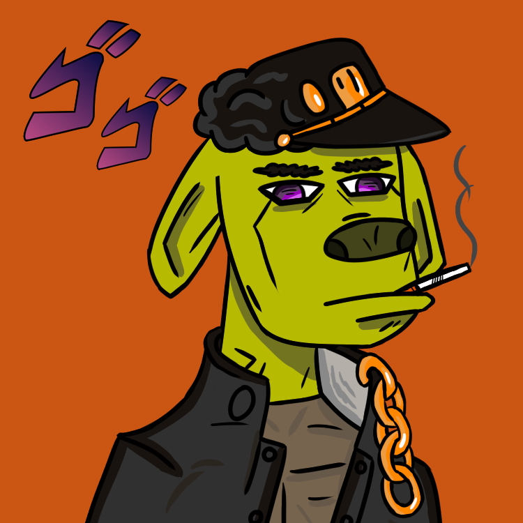 BebelSheep's tweet photo. Bebel of day:

"BebelSheep 71" (14/99)

#NFT #NFTCommunity #NFTdrop #JoJosBizarreAdventure  #JOJOsBizzareAdventure https://t.co/j13GbSGSIp