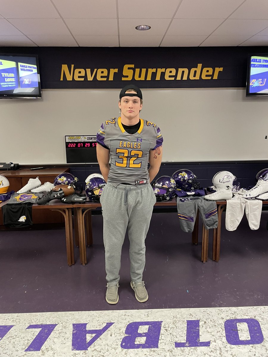 Very excited to receive an offer from Ashland! Thank you to all the coaches for an outstanding visit!