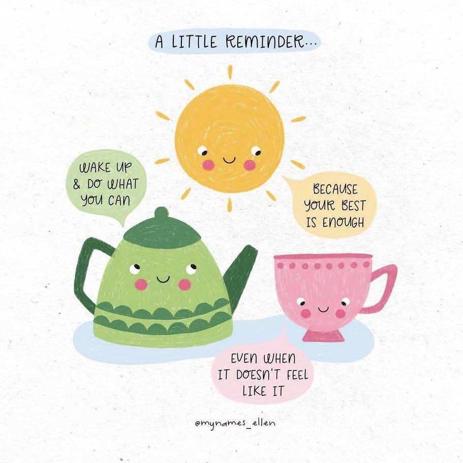 actionhappiness's tweet photo. Remember: even when it doesn’t feel like it, your best is good enough 👍

Image: https://t.co/AdnOdiyDPM https://t.co/2H8BGtjyPb