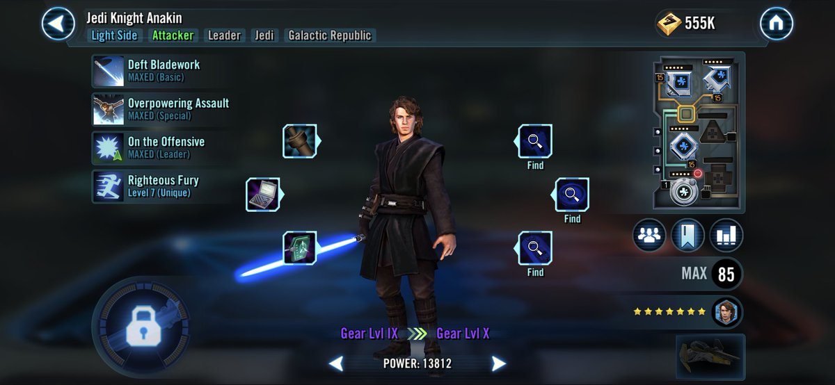 grumpyoldjedi's tweet photo. Good day in the world of #Swgoh #screenshotsaturday https://t.co/RLUg0jwTtL