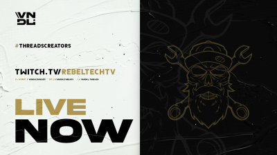TheThreadsGG's tweet photo. Creator @RebelTechTV is LIVE! 📌
Hop in the Co Pilots seat as Rebel takes to the skies in War Thunder!
🌐https://t.co/0lX1QokLdg
#ThreadsGG | #ThreadsCreators https://t.co/DAAjUqLKvz