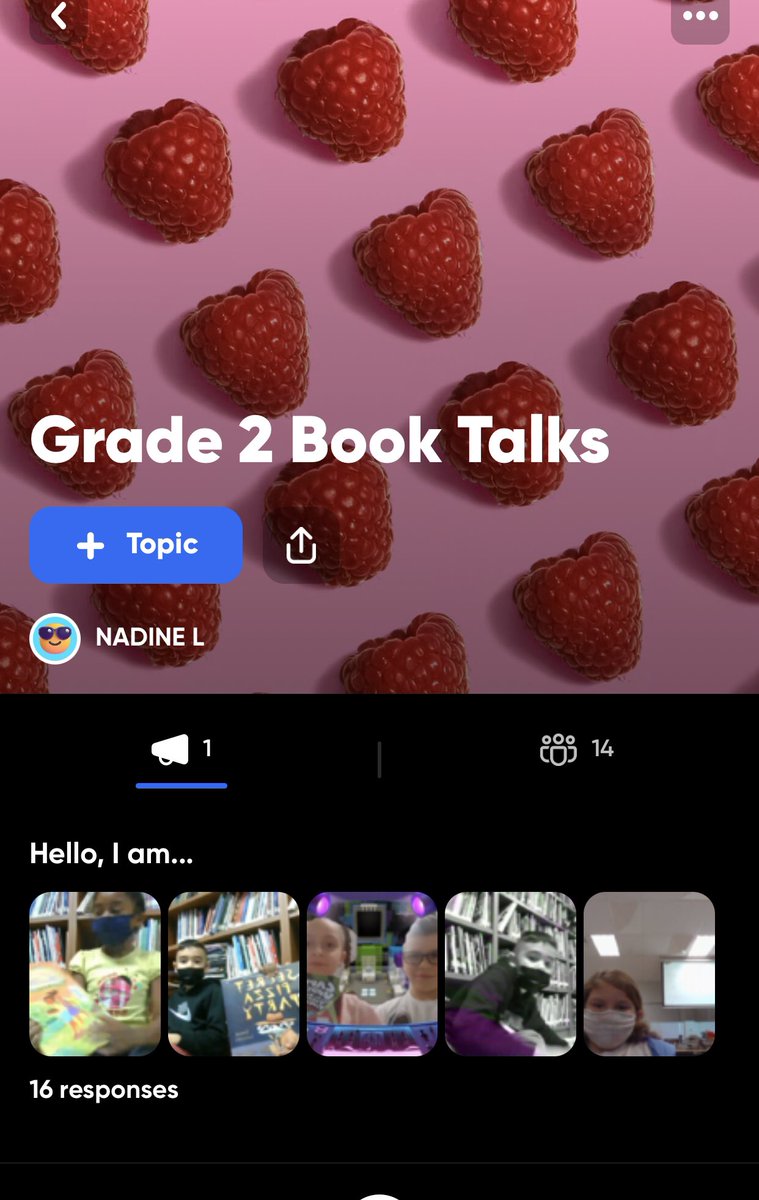 Students love creating #flipgrid videos of  their book reviews using their #Dell laptops. Easily accessible with single log on through #microsoft and #canvas What should we read next? @Flipgrid