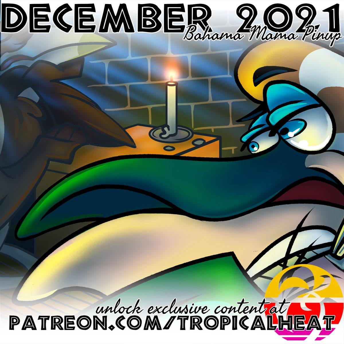 TropicalHeat_AD's tweet photo. Pinup 7 comes from a land down under. Bahama Mamas can visit them a den in Bombay -- and vote for the next one (when our Patreon resumes!)

#eroticgames #indiedev #toon #lovetapgame #nsfwdev

https://t.co/n8DAvqSLGr https://t.co/TDMY4iCk3C