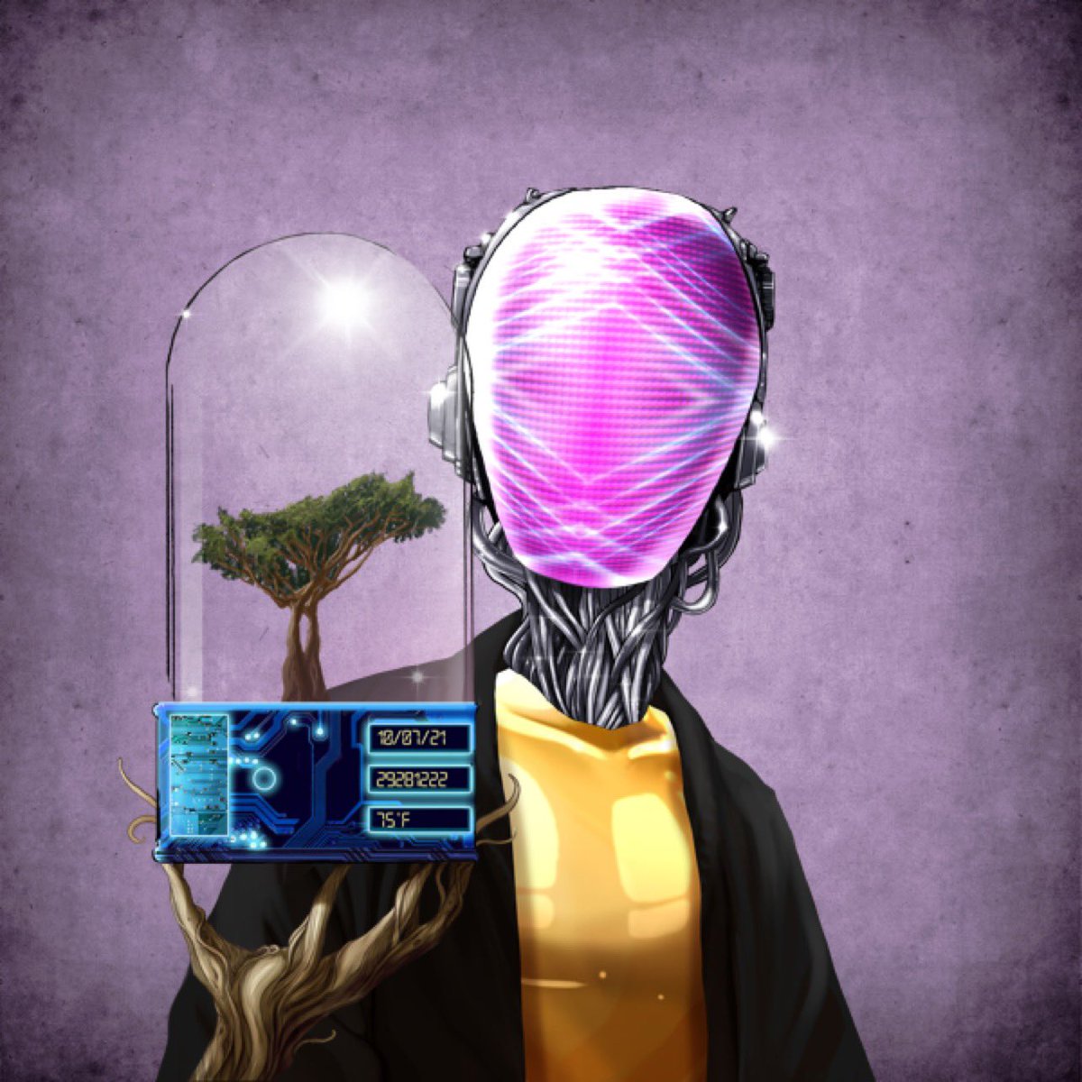 DrCrypto92's tweet photo. The other day I found and fell in love with the art from @cyber_pharmacy then I learnt more from their AMAs, so I started collecting 👀. Am I doing it right ? https://t.co/GQXBbvz0SJ