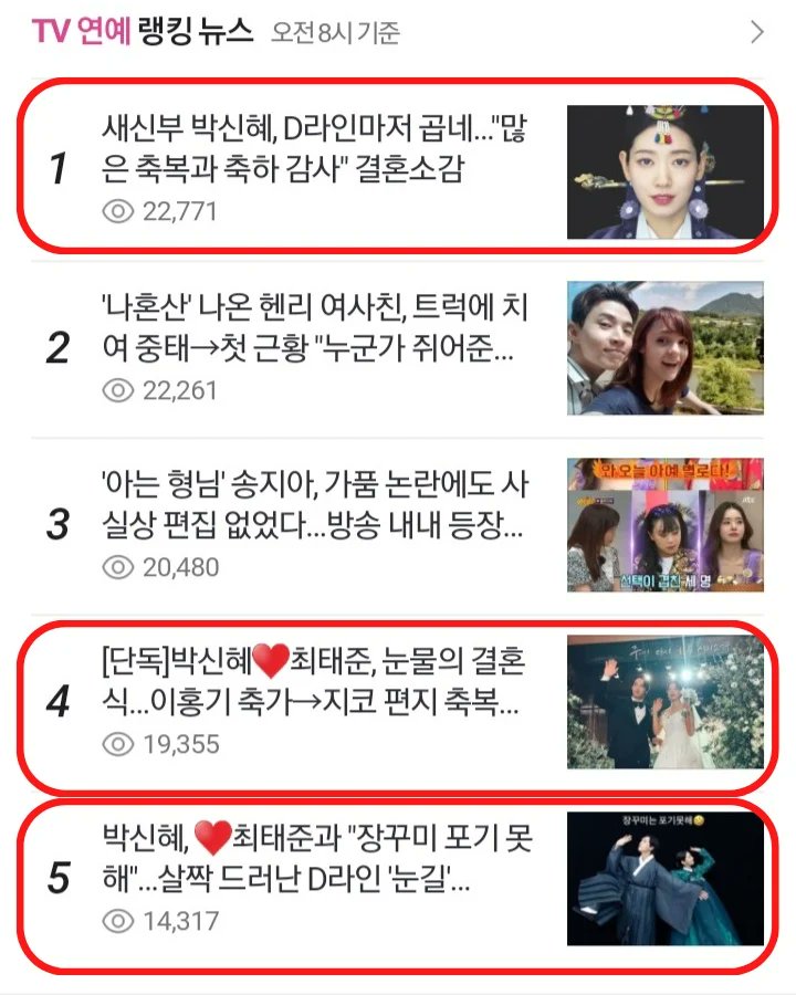 StarAngel__'s tweet photo. Trending No.1 on Naver and TOP 5 with different article

Trending on DC Korea

#ParkShinHye #ChoiTaeJoon https://t.co/UkCThLiKkM