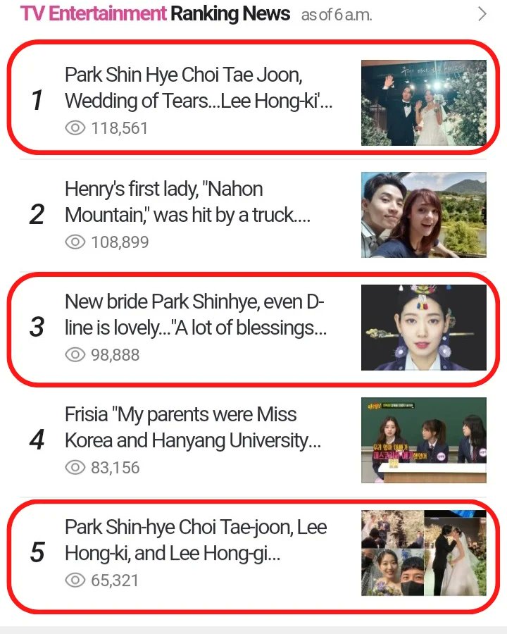 StarAngel__'s tweet photo. Trending No.1 on Naver and TOP 5 with different article

Trending on DC Korea

#ParkShinHye #ChoiTaeJoon https://t.co/UkCThLiKkM