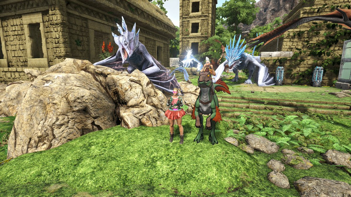 Berries_N_Ark's tweet photo. It's dragon day y'all #PlayARK #ARKSurvivalEvolved #XboxShare https://t.co/XM9iCs2FD6