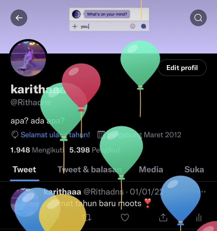fyi, aku jual balon hihi 🙆🏻‍♀️💜