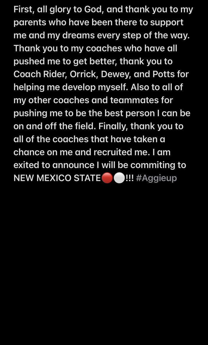 COMMITED!!! <a href="/CoachNDreiling/">Nate Dreiling</a> <a href="/TimBeckFB/">Tim Beck</a> @coachkill_fb #AggieUp