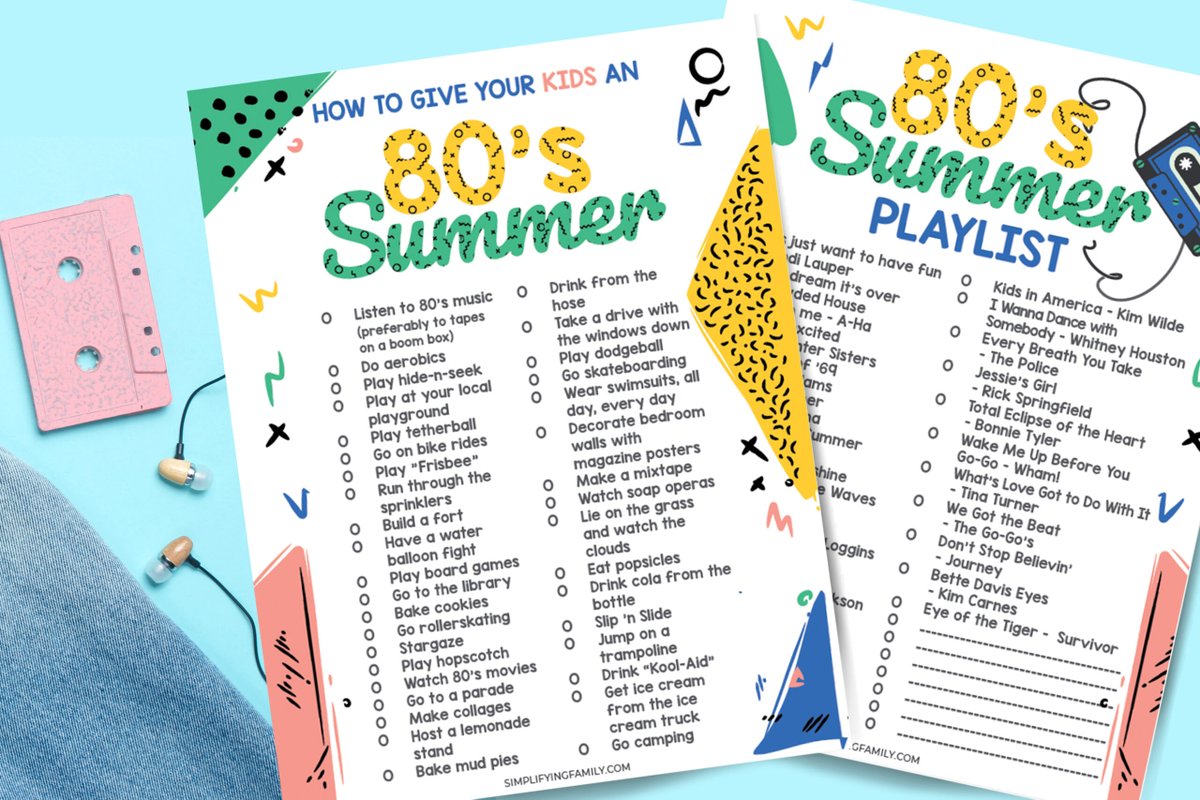 38 Ways to Give Your Kids a Carefree 80’s Summer dlvr.it/SHdCZP by <a href="/SimplifyingFam/">Whitney Cornelison</a>