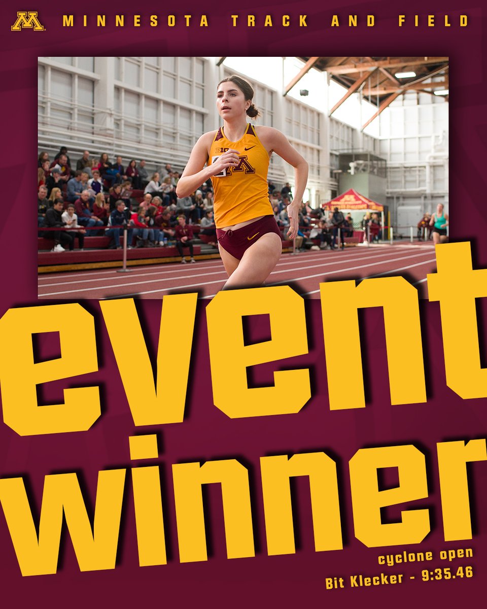Minnesota Cross Country, Track & Field tweet media