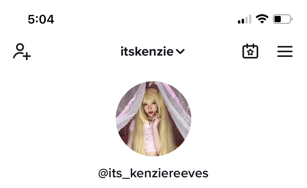 Kenzie Reeves on Twitter: "Well…. Trying TIKTOK again hopefully I don’t