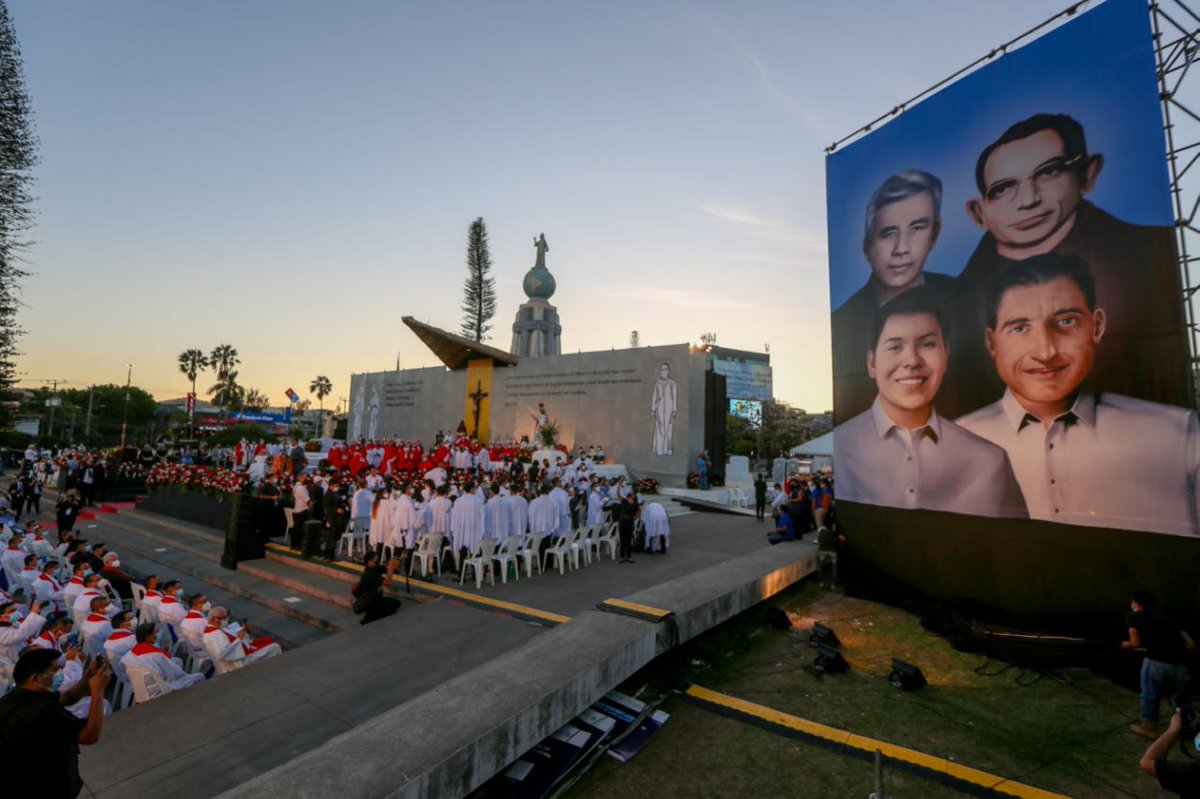 Rutilio Grande 🕯,
Cosme Spessotto 🕯,
Manuel Solórzano 🕯 y
Nelson Rutilio Lemus 🕯.

Recibimos con mucha alegría su beatificación, que reivindica su legado y enseñanzas, llamándonos a fortalecernos juntos, en comunidad 🌽 👩‍👩‍👧‍👦.