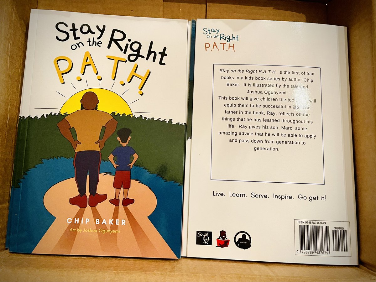 ChipBaker19's tweet photo. Excited to receive another shipment of “Stay On The Right P.A.T.H.” kids books. Getting lots of good reviews! Get your copy!
https://t.co/X6hsLxmleg
#stayontherightpath #kidsbook #author #inspiration #encouragement #generationallessons https://t.co/iMHfFBFSno