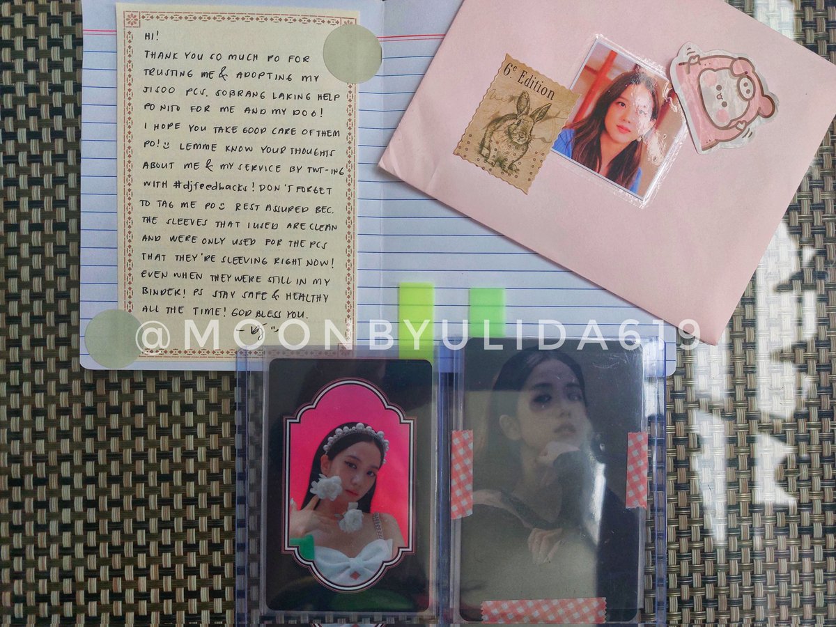 saaiis_'s tweet photo. Chu is indeed home! ❤
Thank you @djenluxx for this! Items were safely packed (the best so far in my bns transactions)!
Also the packaging is super cute! 🥺
Thank you so much! My friend is super happy with this transaction and is looking forward for more! God bless!
#djfeedbacks https://t.co/u3jrrBoL7f