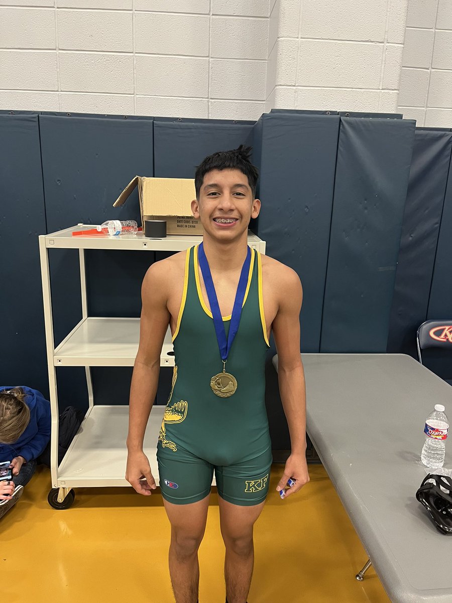 Brining home some hardware. Great effort all around at day 2 of the Klein Collins Tiger Classic. #EagleUp #WrestlingLife