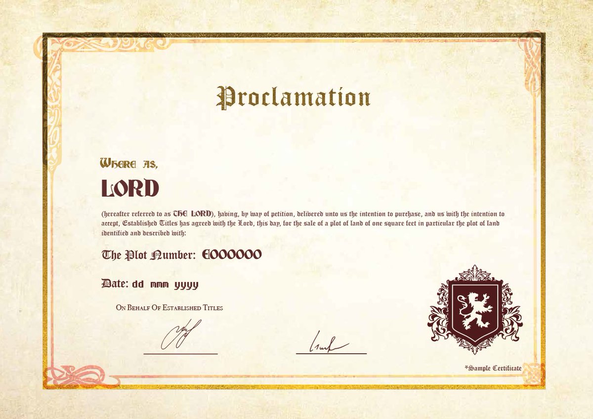 councilofkingz's tweet photo. As a kingdom should, we are rewarding minters and active Kingz in our communities with the title of Lord or Lady! 

At our expense, we'll purchase a plot of land in Scotland in your name or alias and air drop you the proclamation. 

Royalty will flow throughout our Kingdom! 👑 https://t.co/fEszYqqO8J