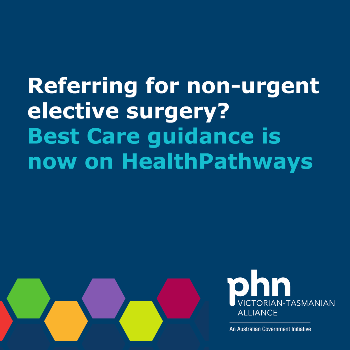 HPMelbourne's tweet photo. Are you discussing the risks &amp; benefits of non-urgent elective surgery?

@SaferCareVic Best Care guidance identified 26 surgical procedures which can only be performed under certain circumstances or at certain time intervals.

Get the latest guidance on https://t.co/cCr3VbCPAv https://t.co/nGQnRkQt1d