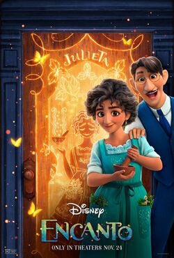 MiChicana4ever's tweet photo. Something cute I thought about with Agustin and Julieta is how they met and courted. He’s “accident prone,” right? This means he had to keep going to Julieta to get healed with areppas. That’s how they fell in love! 🤣🥰 #Encanto #Areppas https://t.co/3CxoqdfC9m
