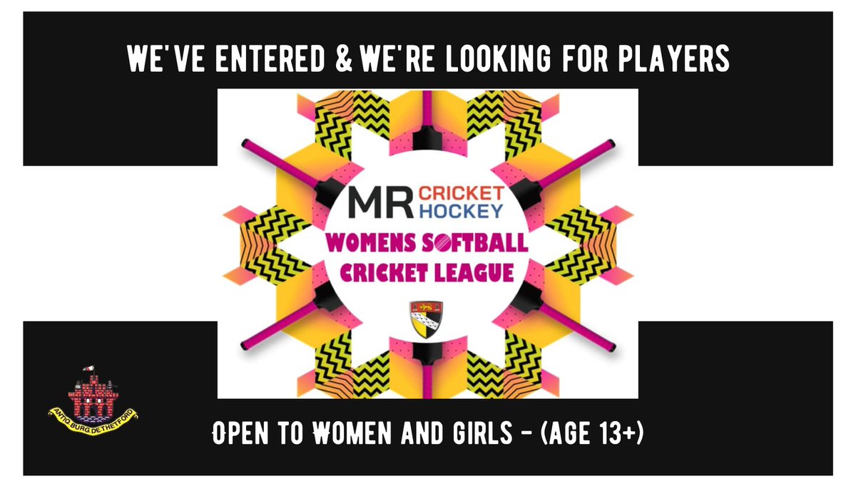 If you're interested in playing get in touch today!  Send us a message or email thetfordcricket@outlook.com  
@NorfolkCB @NorfolkCBWandG 
#thetfordtowncricket #ttcc #norfolkcricket #WomensCricket #ThisGirlCan #SoftballCricket #Active