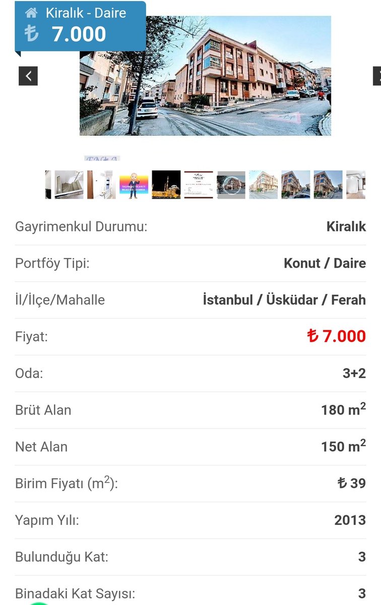 Üsküdar Çamlıca da Kiralık Dubleks