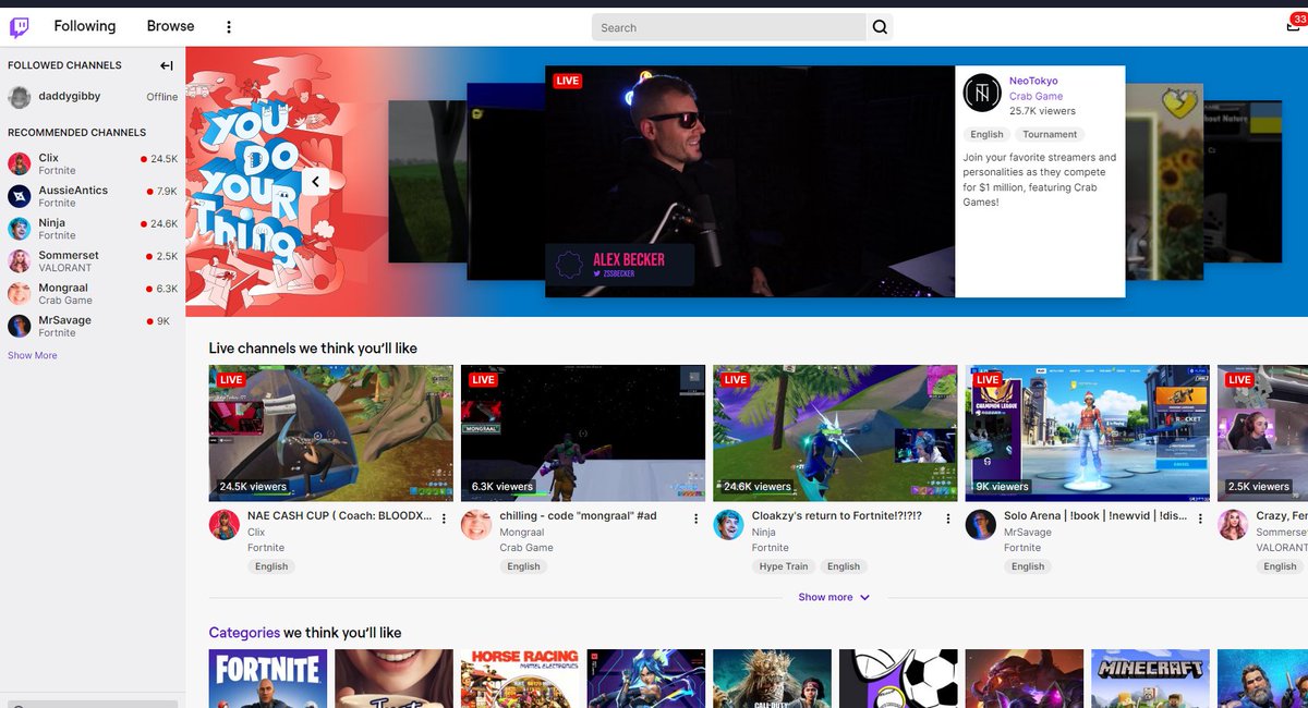 Neo Tokyo on the front page of Twitch right now with over 25K concurrent live viewers....

This is what mainstream crossover looks like 

And this is just the start of what we have planned for crypto gaming in 2022

Watch now twitch.tv/neotokyo