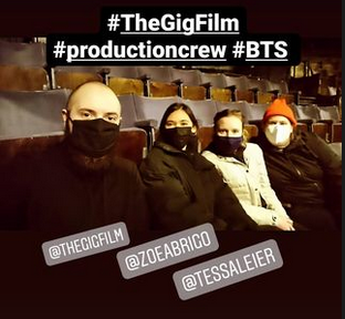 StephanieRuss_'s tweet photo. It's a wrap! Filming days ended from @thegigfilm and our editors go on. Gratefull to be part of the #production team during this #movie - the whole Cast &amp; Crew have been beautifull and worked perfectly hand in hand! #lovemyjob #acting #bts #behindthescenes #thegigfilm #film https://t.co/VszeZ9uDIB