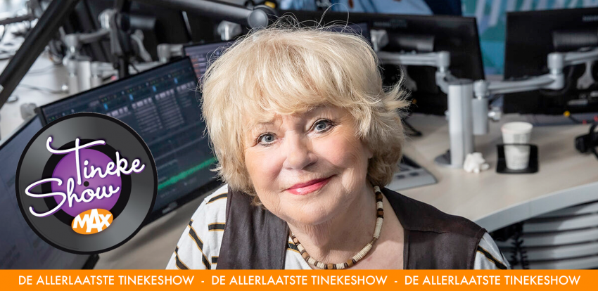 DutchRadio_NL's tweet photo. De laatste TinekeShow: Tineke de Nooij in extra lange en feestelijke uitzending te horen bij MAX https://t.co/UV0uj7JW1W https://t.co/9Cthz807b2